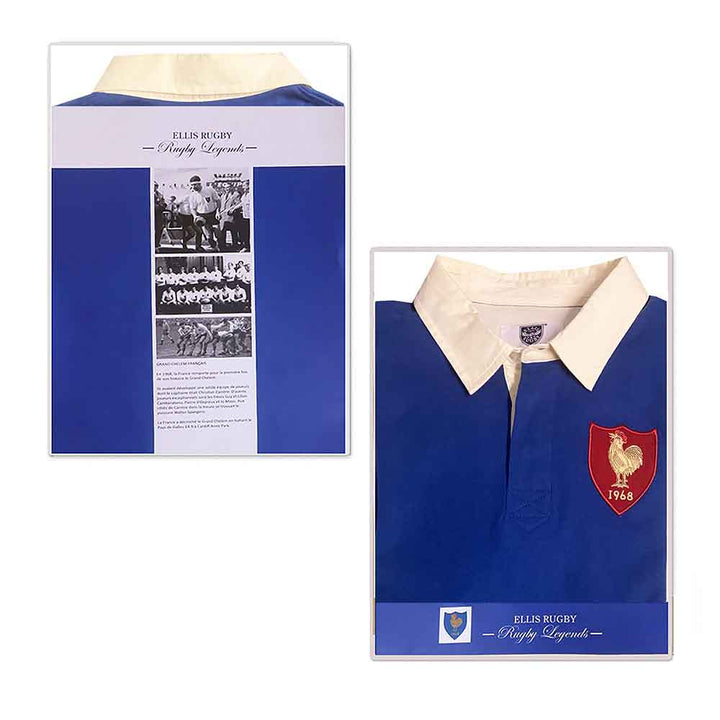 1968 Frankreich Poloshirt