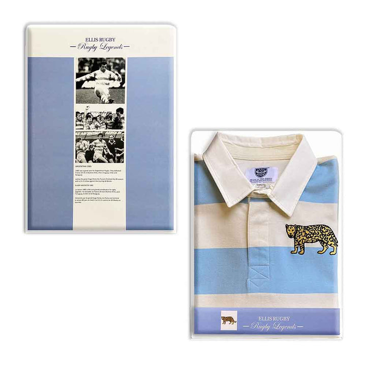 Argentinien Rugby Poloshirt 1985