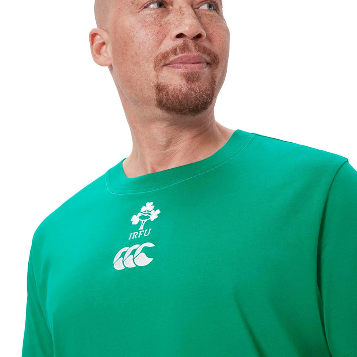 Canterbury Irland Rugby 2024/25 Team Herren Baumwoll-T-Shirt