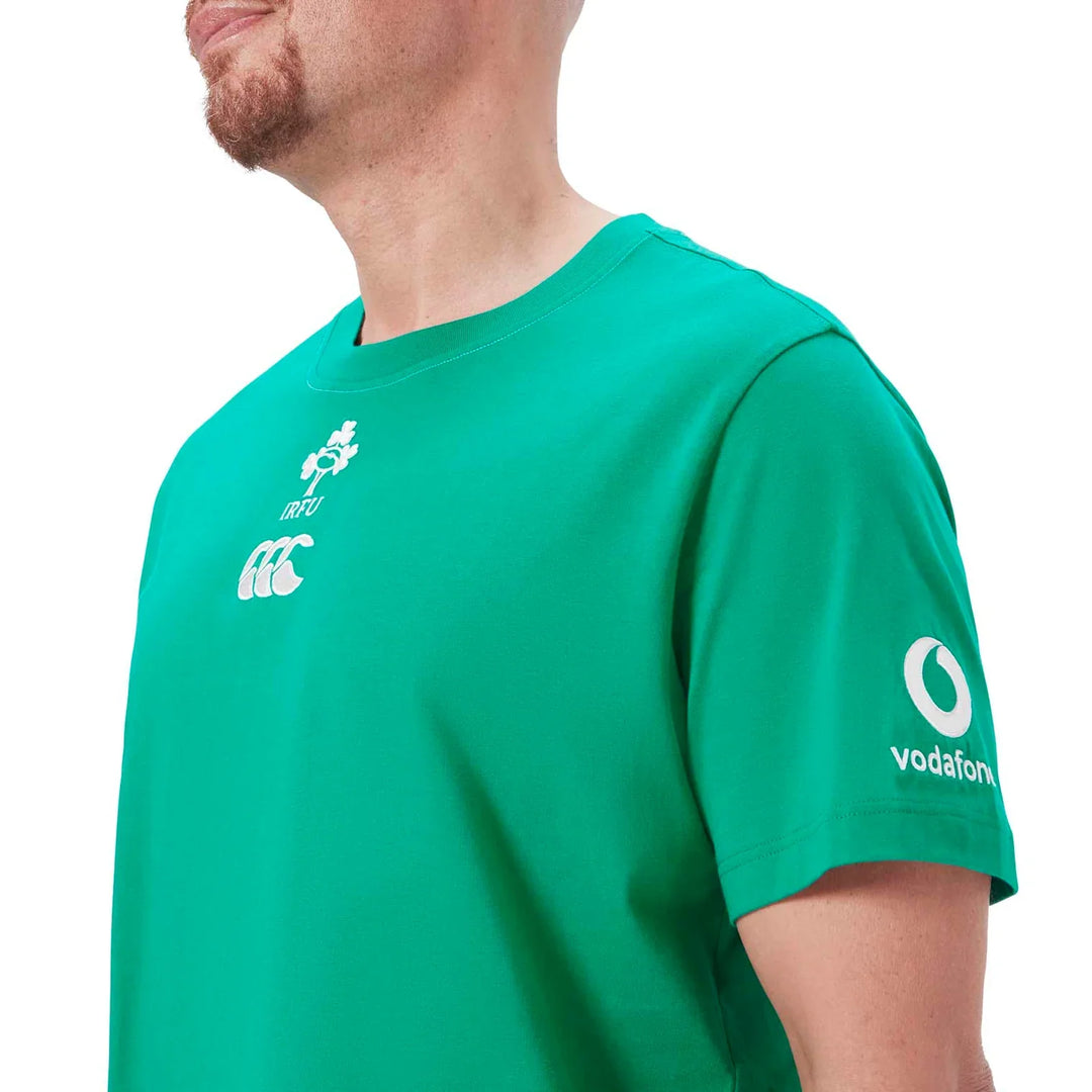 Canterbury Irland Rugby 2024/25 Team Herren Baumwoll-T-Shirt