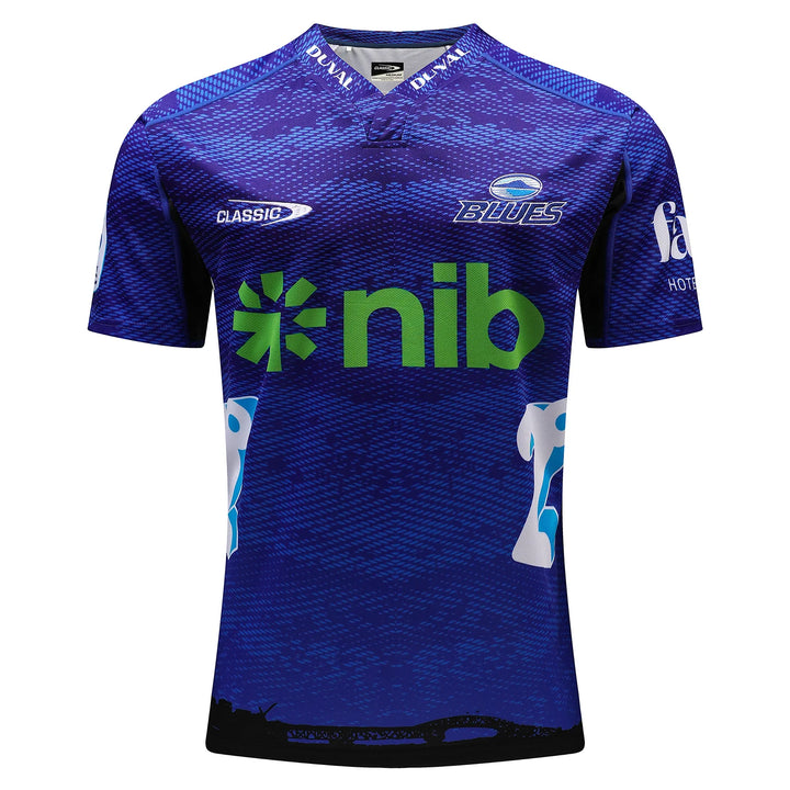 Blues Super Rugby træningstrøje til mænd (sammenlignelig med hjemmetrøje) 
