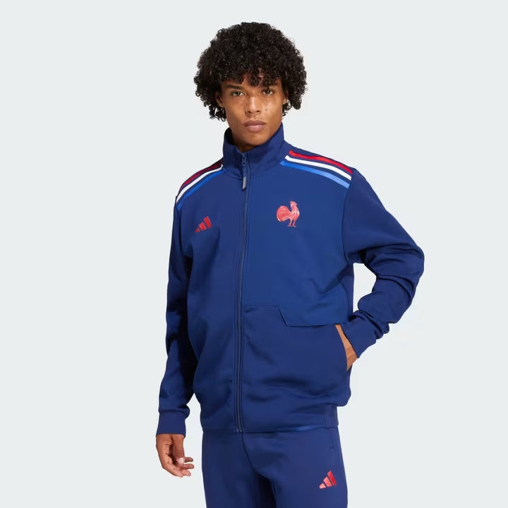 adidas Frankreich Anthem Rugbyjacke Herren