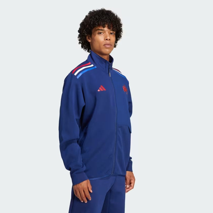 adidas Frankreich Anthem Rugbyjacke Herren