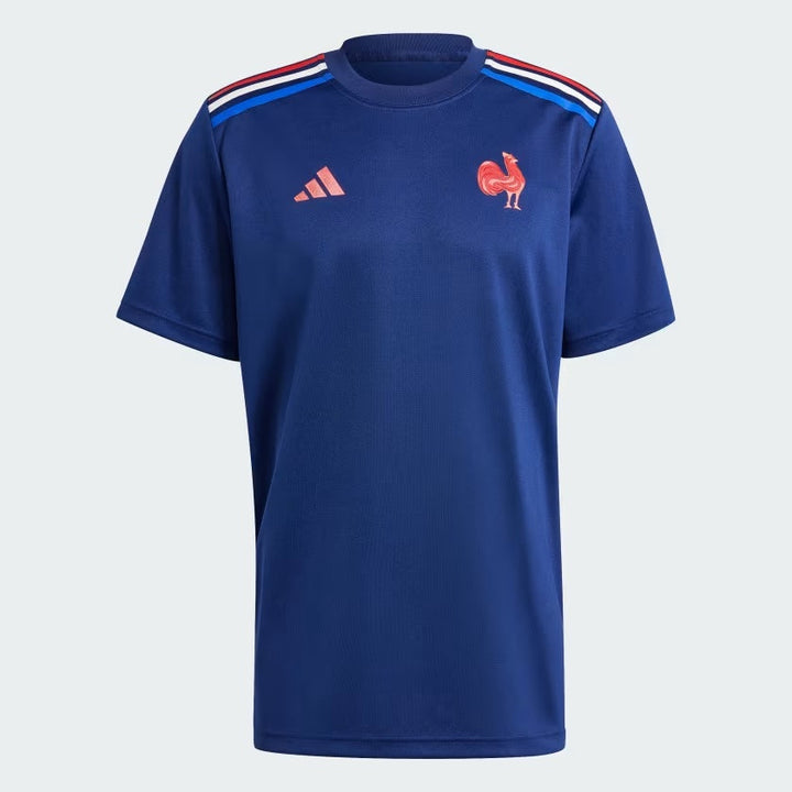 adidas Frankreich Rugby Heim Supporter T-Shirt Herren