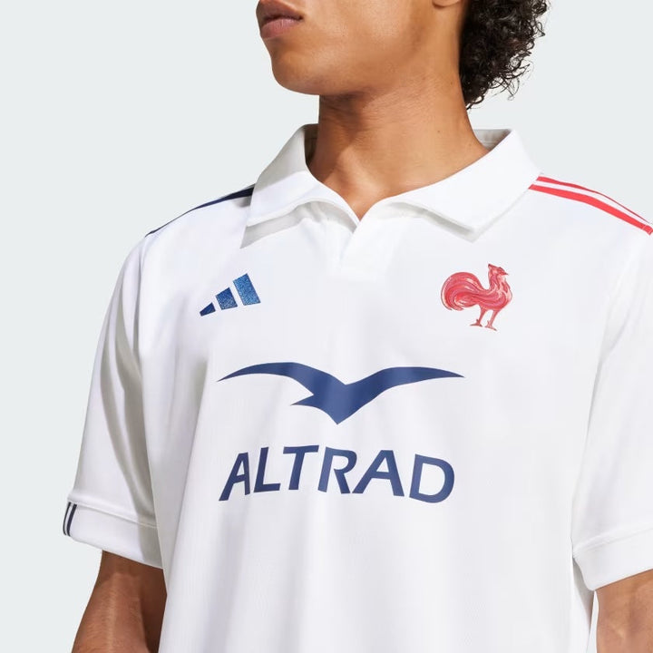 Adidas Rugby Auswärtstrikot Frankreich Herren 24/25