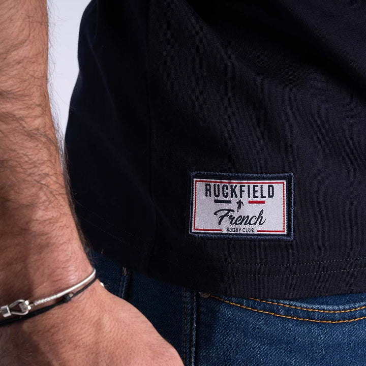 Ruckfield French Rugby Club Navy T-Shirt