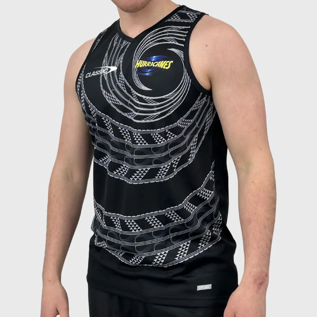 Klassisk Hurricanes Super Rugby Training Singlet