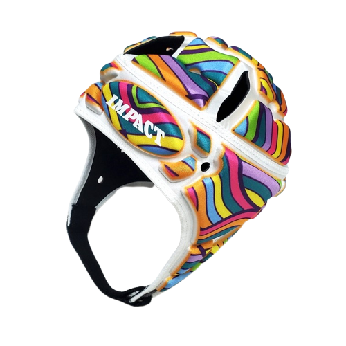 Impact Rugby Modern Rainbow Head Guard