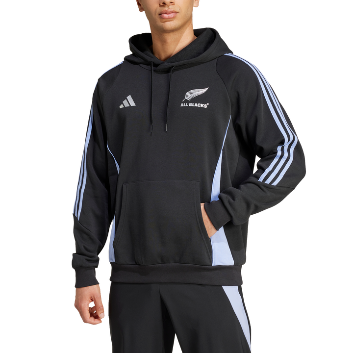 All Blacks Rugby Hoodie Herren Blue Spark