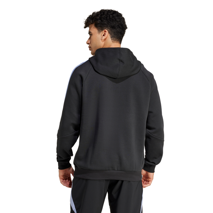 All Blacks Rugby Hoodie Herren Blue Spark
