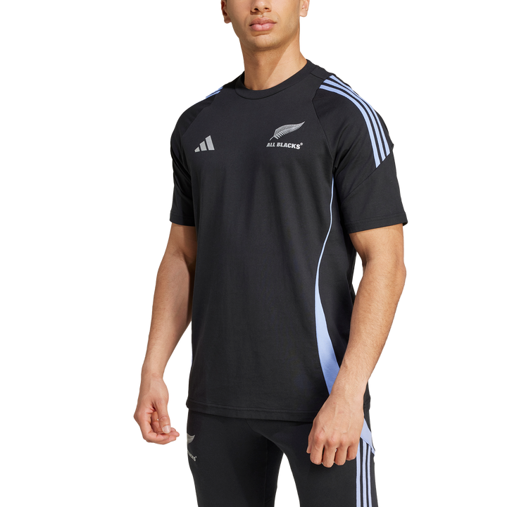 All Blacks Rugby T-Shirt Herren Blue Spark