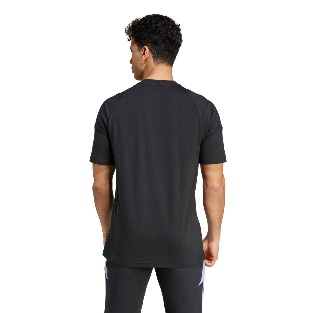 All Blacks Rugby T-Shirt Herren Blue Spark