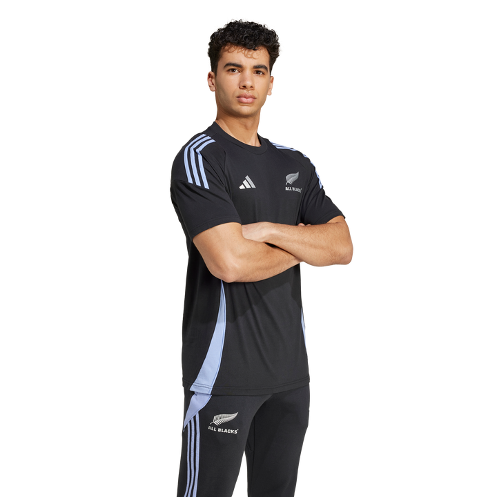 All Blacks Rugby T-Shirt Herren Blue Spark