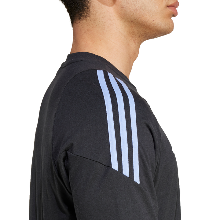 All Blacks Rugby T-Shirt Herren Blue Spark