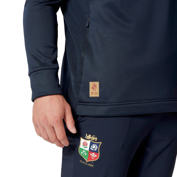 Canterbury British & Irish Lions 1/4 Zip Hoodie Herren Marine