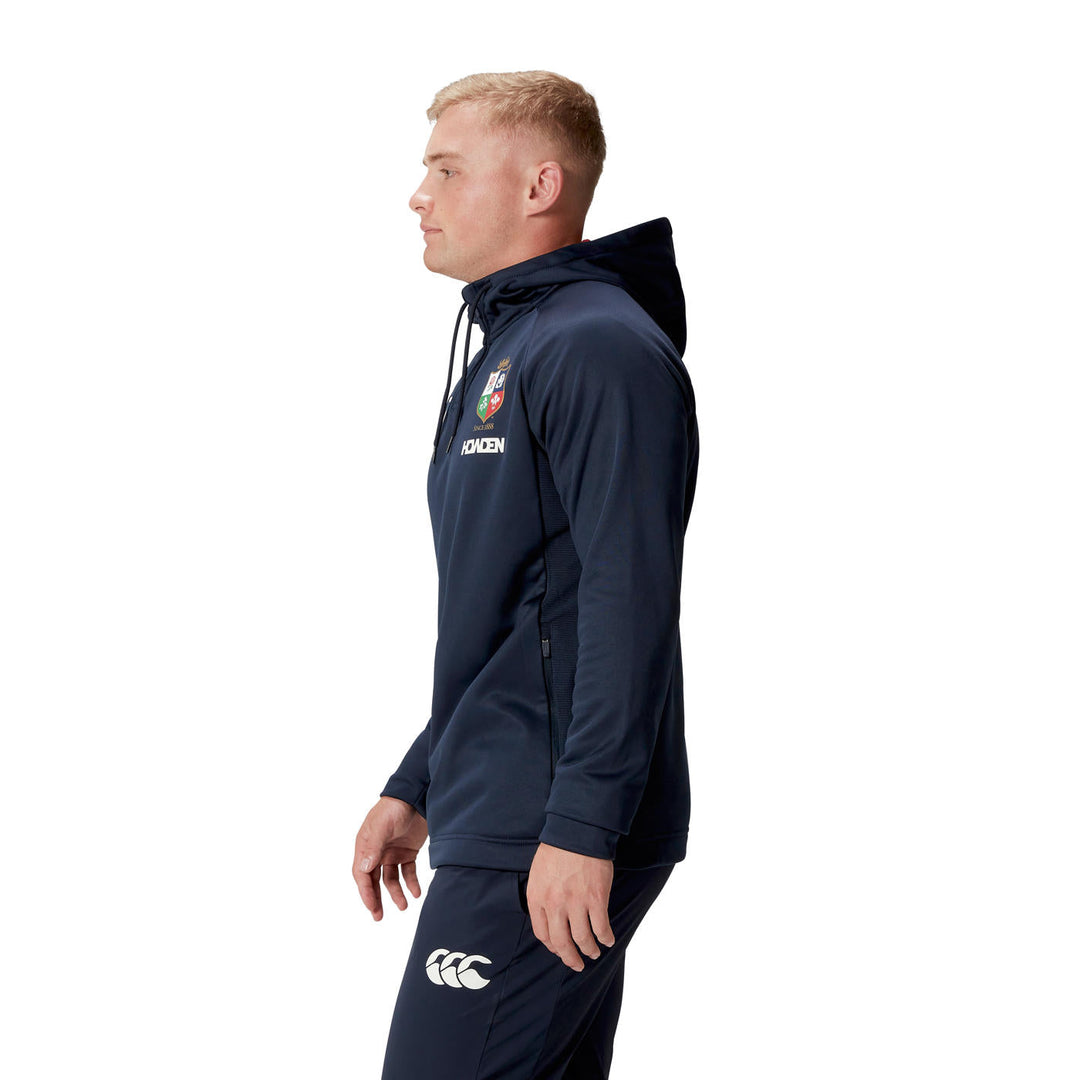 Canterbury British & Irish Lions 1/4 Zip Hoodie Herren Marine