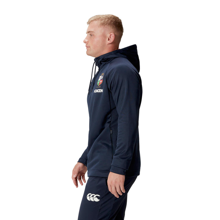 Canterbury British & Irish Lions 1/4 Zip Hoodie Herren Marine