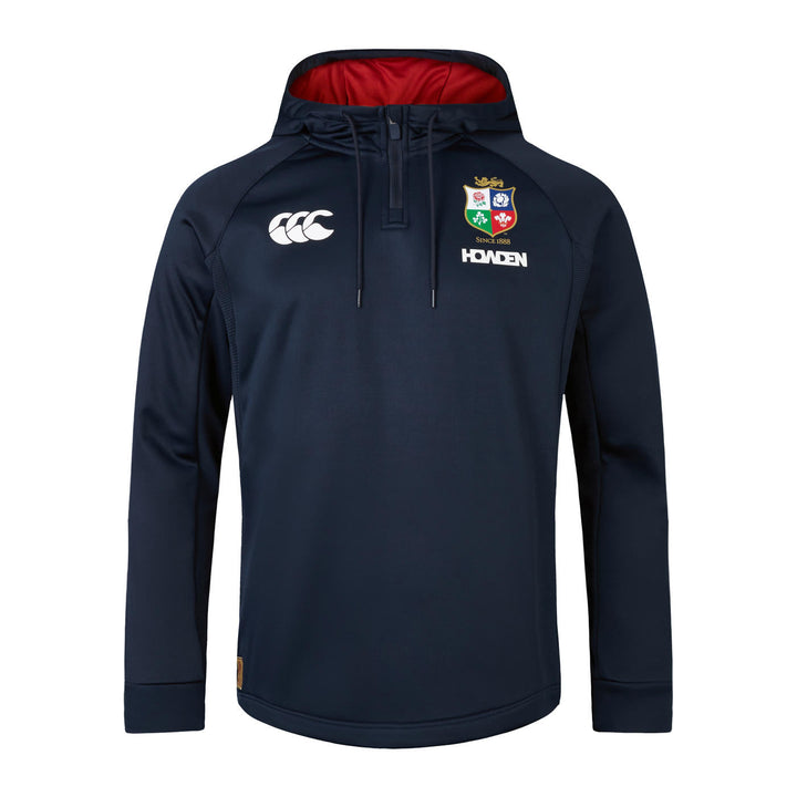 Canterbury British & Irish Lions 1/4 Zip Hoodie Herren Marine