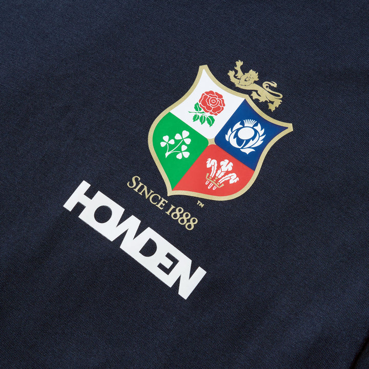 Canterbury British & Irish Lions Herren Baumwoll-T-Shirt Dunkelblau