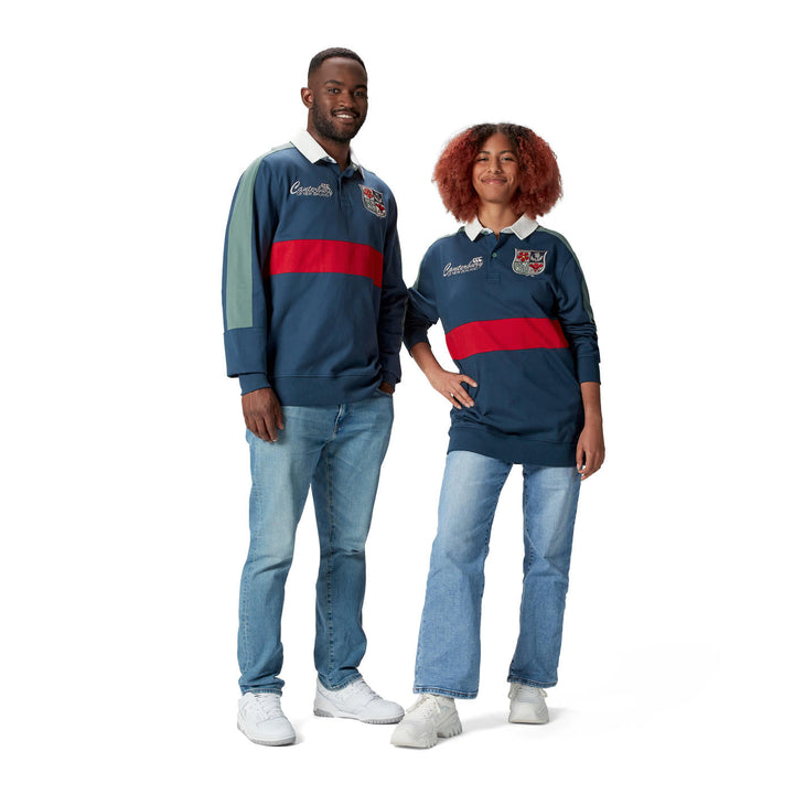 British & Irish Lions Heritage OS Poloshirt Langarm Unisex