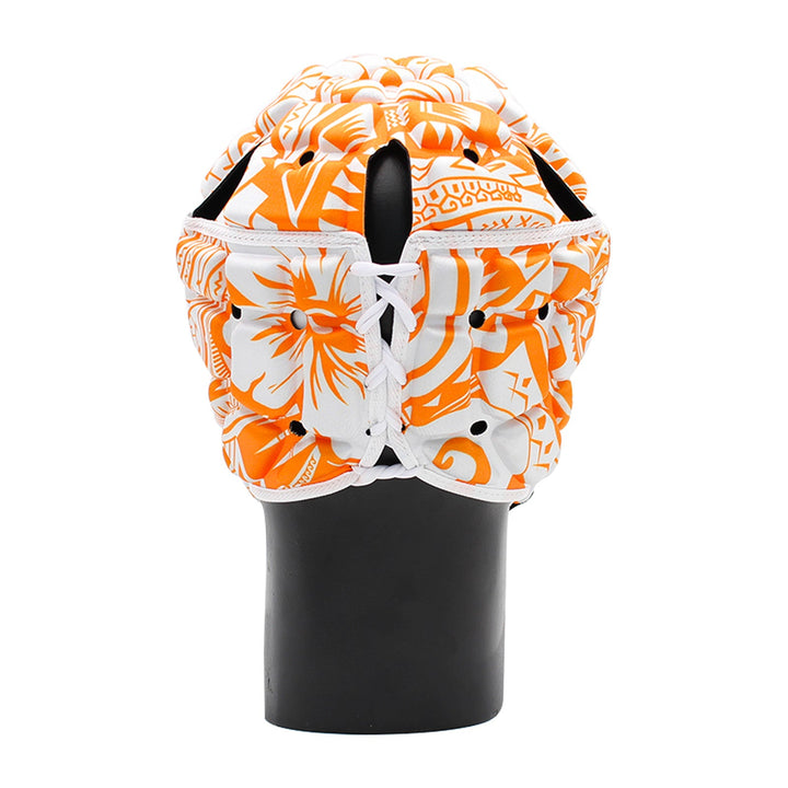Impact Rugby Tribal Flower Orange Hovedbeskytter
