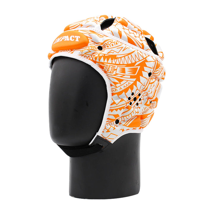 Impact Rugby Tribal Flower Orange Hovedbeskytter