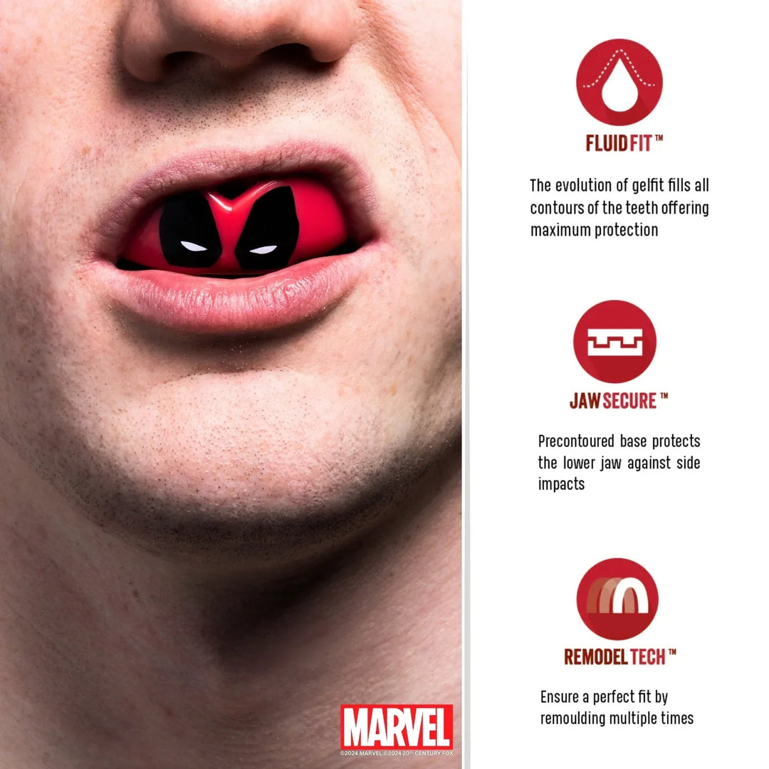 Safejawz Marvel Deadpool Mundschutz