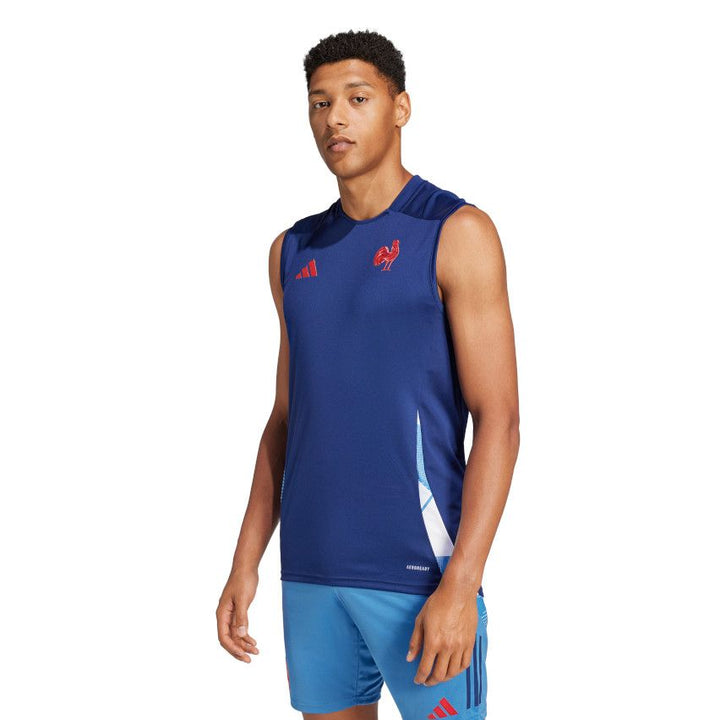 adidas Frankreich Rugby Training Singlet Herren