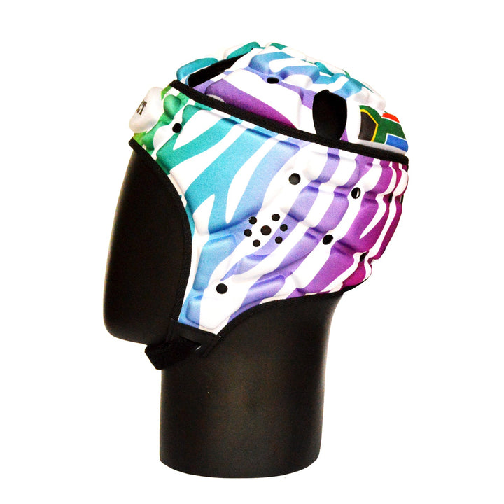 Impact Rugby Kwagga Rainbow Head Guard