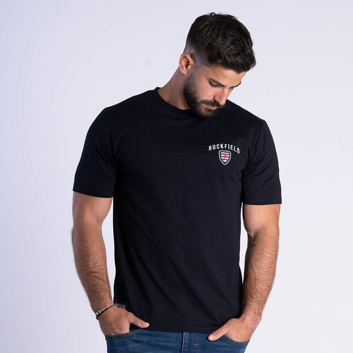 Ruckfield French Rugby Club Navy T-Shirt
