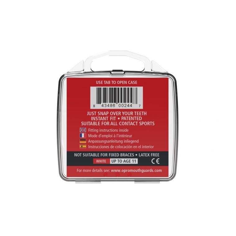 Opro Snap-Fit mundbeskytter junior