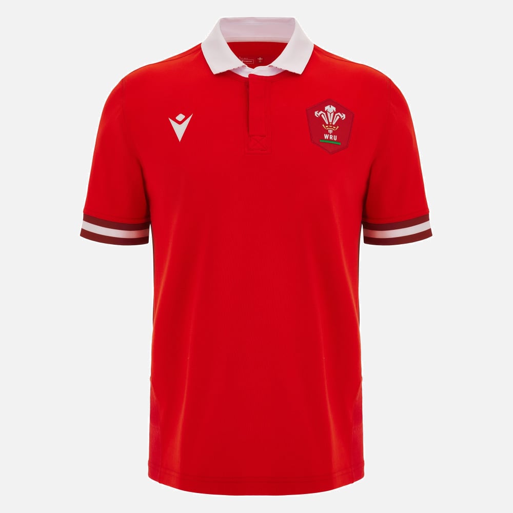 Wales Rugby 2023/24 bomuldsskjorte