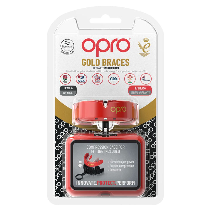 OPRO Gold Ultra Fit mundbeskytter til seler