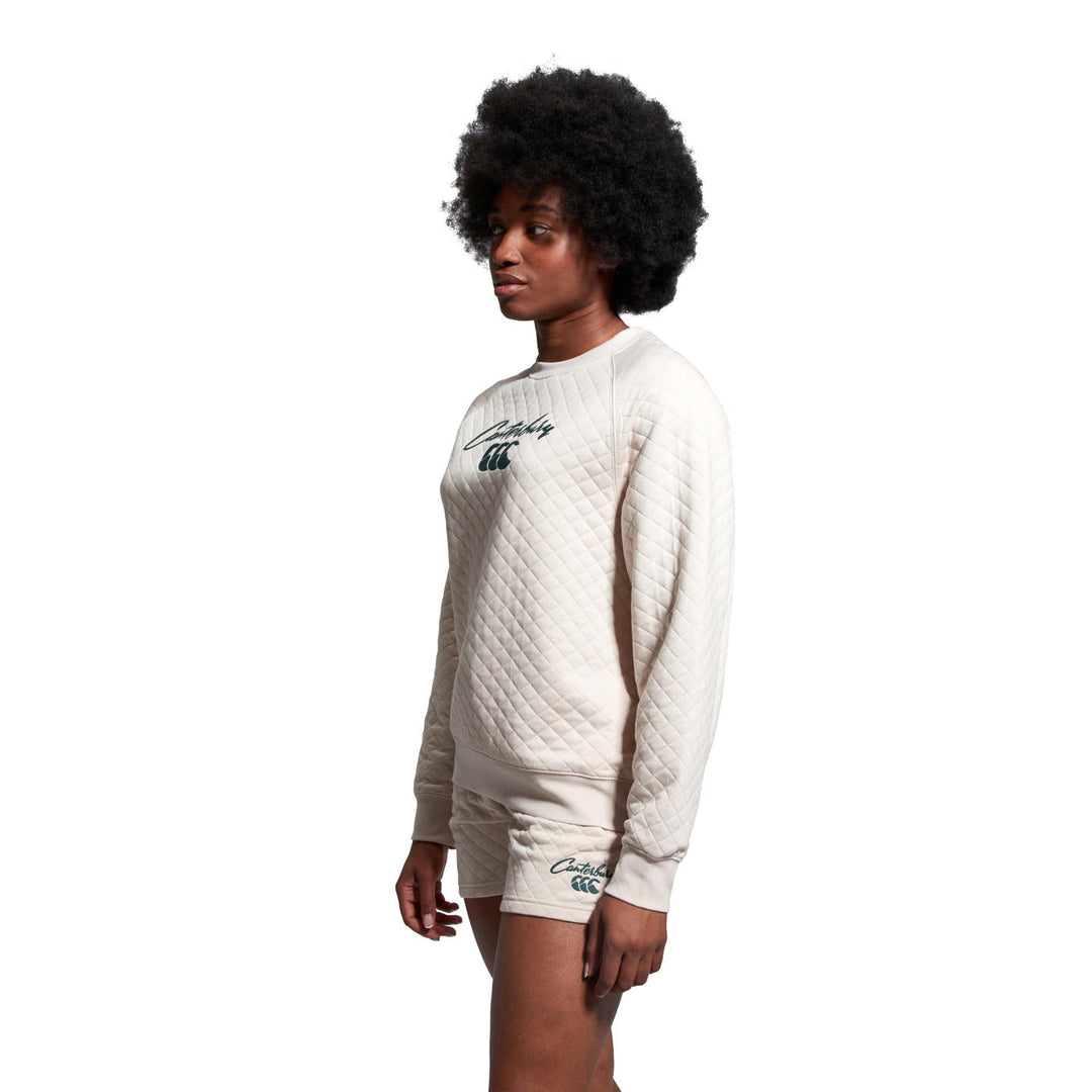 Kvinders Scene-Set Crew Sweatshirt Beige