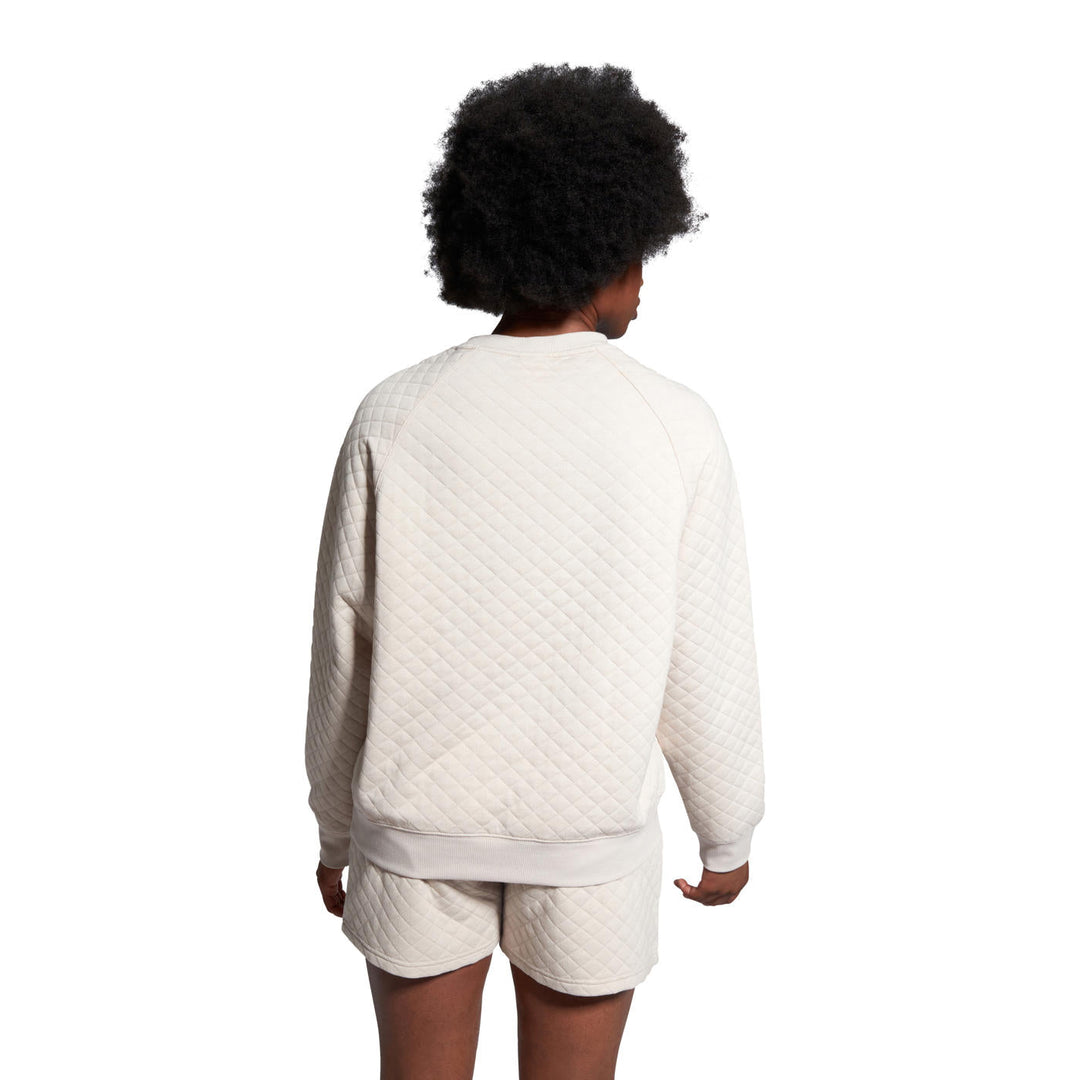 Kvinders Scene-Set Crew Sweatshirt Beige