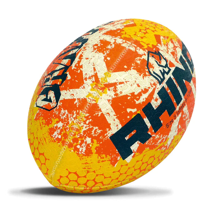 Rhino Graffiti Rugby Ball Größe 5