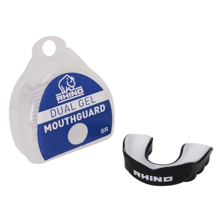 Rhino Dual Gel mundbeskytter i 4 farver